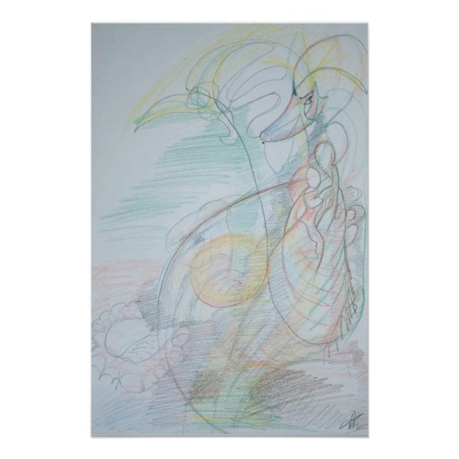 Poster Swans (Devant)