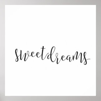 Poster Sweet Dreams Imprimer