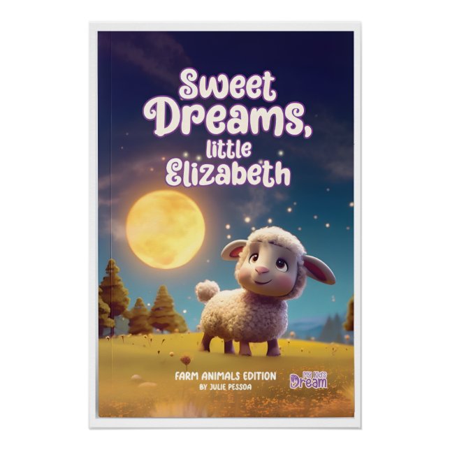 Poster Sweet Dreams Little Name (Devant)