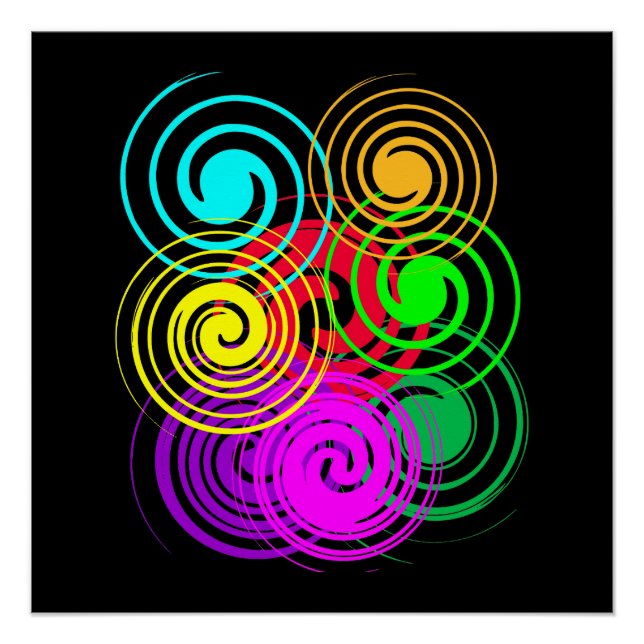 Poster Swirl (Devant)