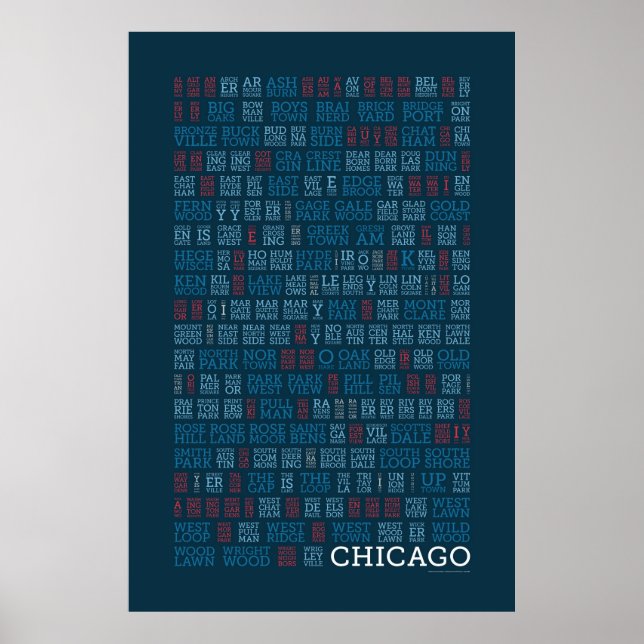 Poster SYLLABE DE Chicago (Devant)