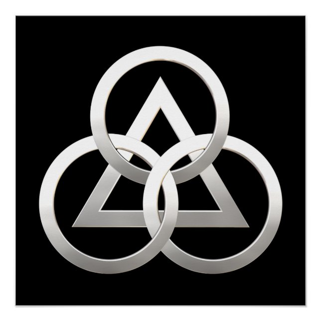 Poster symbole de la franc-maçonnerie (Devant)