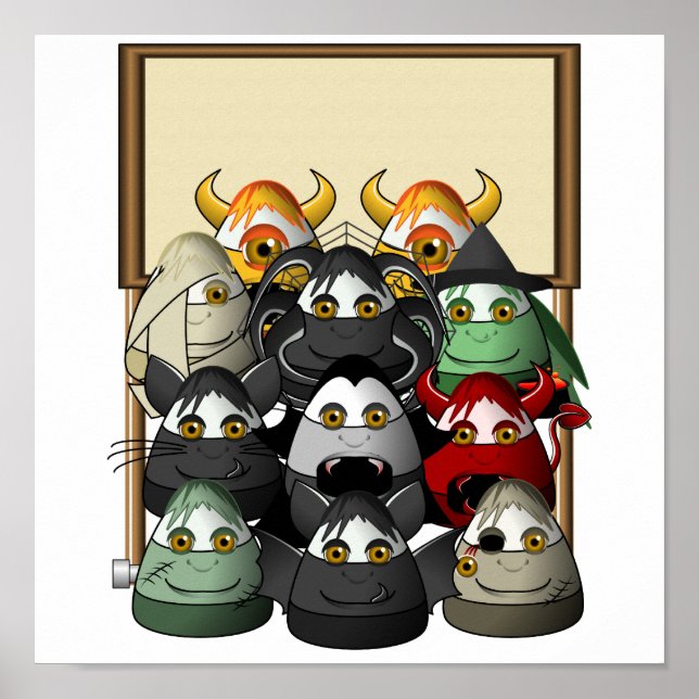 Poster Symbole déplaisant Candy Corn Creeps (Devant)