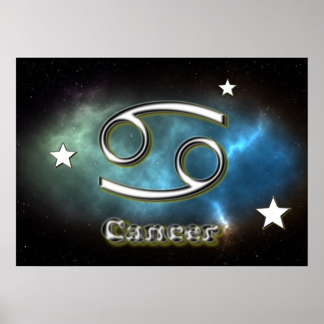 Poster Symbole du cancer (Devant)