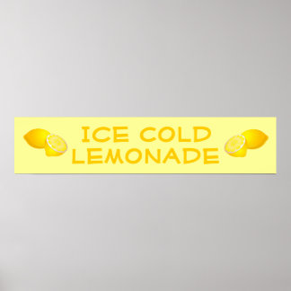 Poster Symbole du socle de la limonade