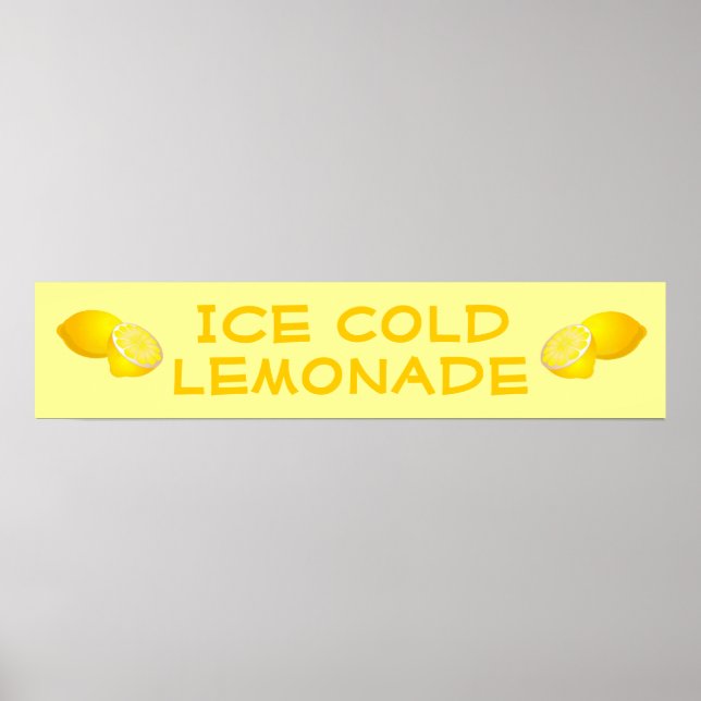 Poster Symbole du socle de la limonade (Devant)