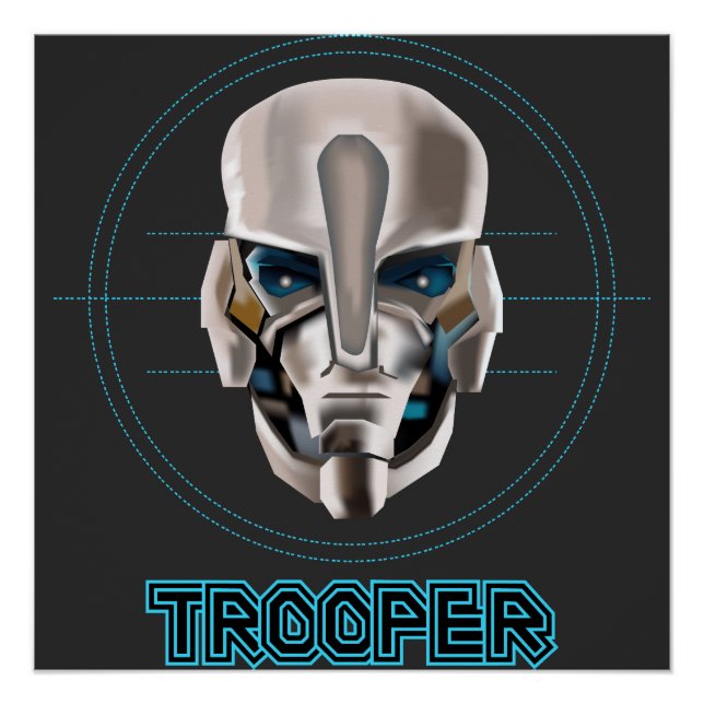 Poster SYMBOLE E-Sport Trooper (Devant)