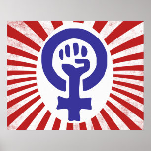 Poster Symbole féministe