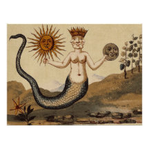 Symbole Merman Sun et Lune Parfait