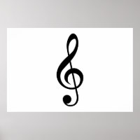 Symbole musical G-Clef Treble Clef