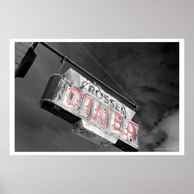 Poster SYMBOLE NEON Diner (Devant)