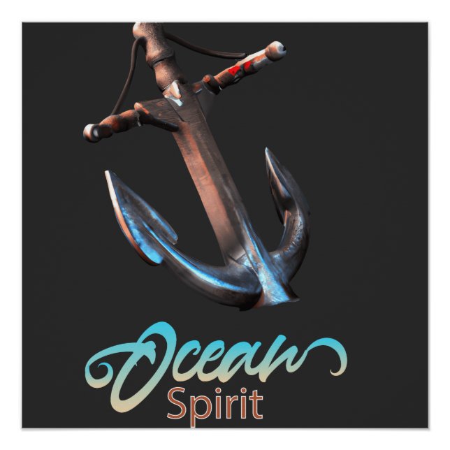Poster Symbole Ocean Spirit (Devant)