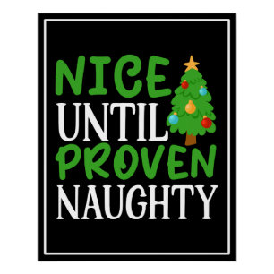 Poster Sympa Jusqu'À Ce Que Proven Naughty