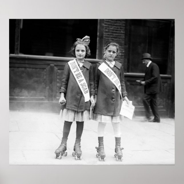 Poster Sympathisants de grève (Devant)