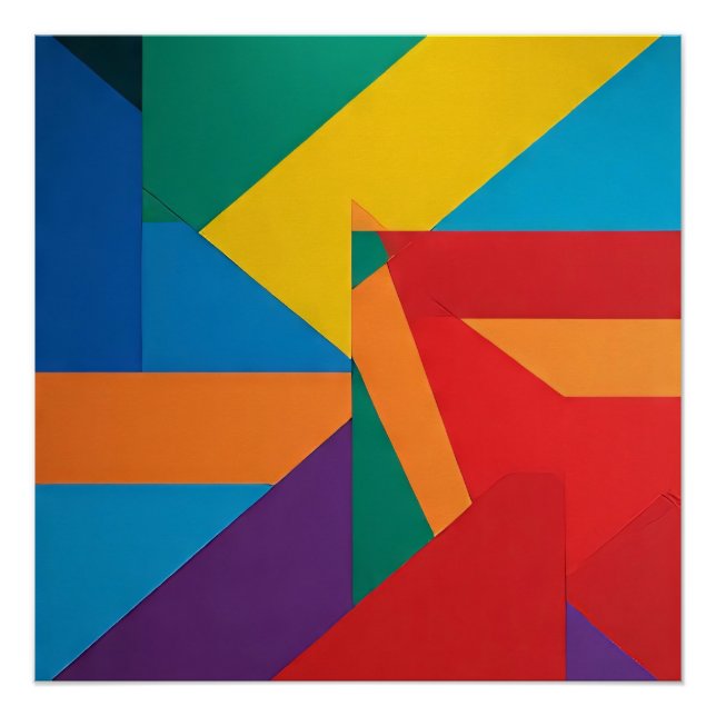 Poster Symphonie de Couleurs (Devant)