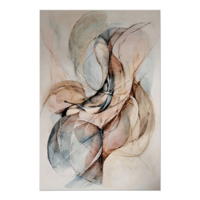 Poster Symphonie de formes (Devant)