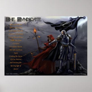 Poster Synd 10e Anniv