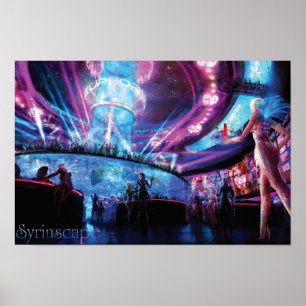 Poster Syrinscape Cyberpunk Disco