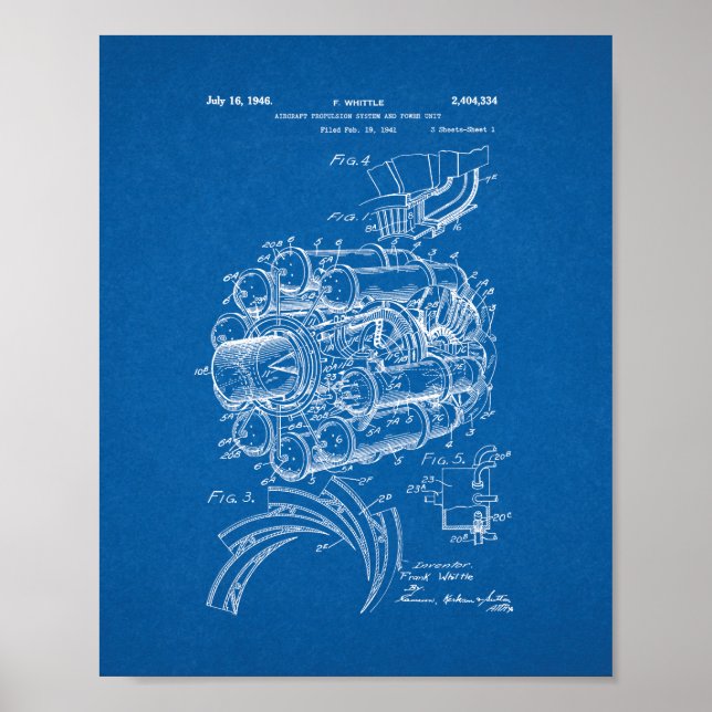 Poster Système De Propulsion D'Aéronefs Et Unité De Puiss (Devant)