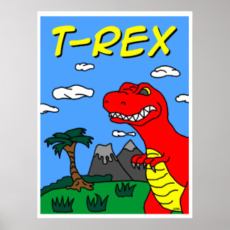 Poster T-Rex ! ! ! 24x32 Roar ! ! !