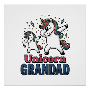 Poster T-shirt à motif de gravure vintage de grand-père l