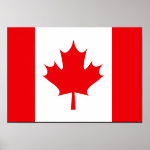 Poster T-shirts et cadeaux du drapeau canadien