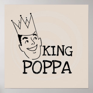 Poster T-shirts et cadeaux King Poppa