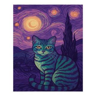 Poster tabby cat