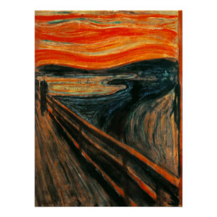 Poster Tableau effrayant Drôle Halloween Selfie Arrière -