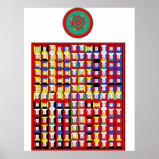 Poster Tablet incendie Enochian