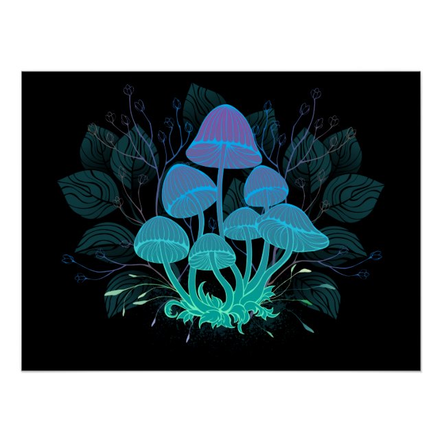 Poster Tabourets dans Bushes (Devant)