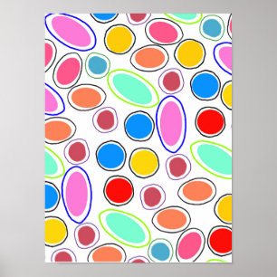 Poster Taches de bonbon
