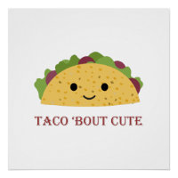 Taco Bout Cute Kawaii Taco