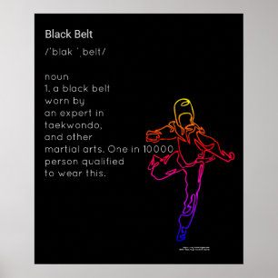 Poster TAEKWONDO DWICHAGI retour coup de pied 02