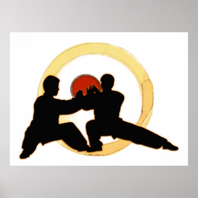 Poster Tai Ji Push Hands (Devant)