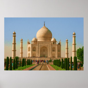 Poster taj mahal clair
