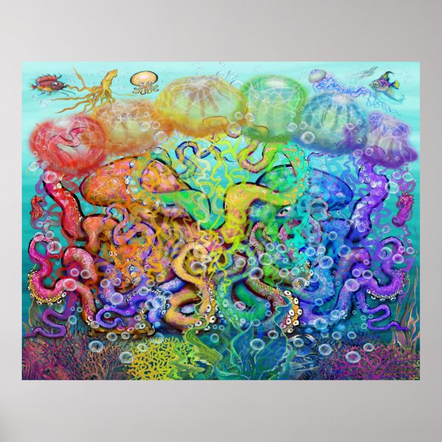 Poster Tango tordu de Tentacles (Devant)