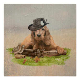 Poster Tapisserie Cocker Spaniel