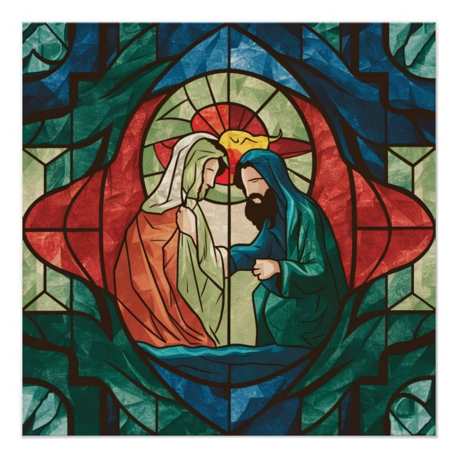 Poster Tapisserie de la géométrie sacrée (Devant)