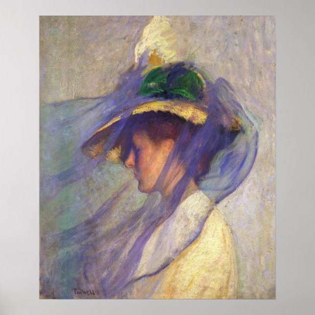 Poster Tarbell Blue Veil CC0051 (Devant)