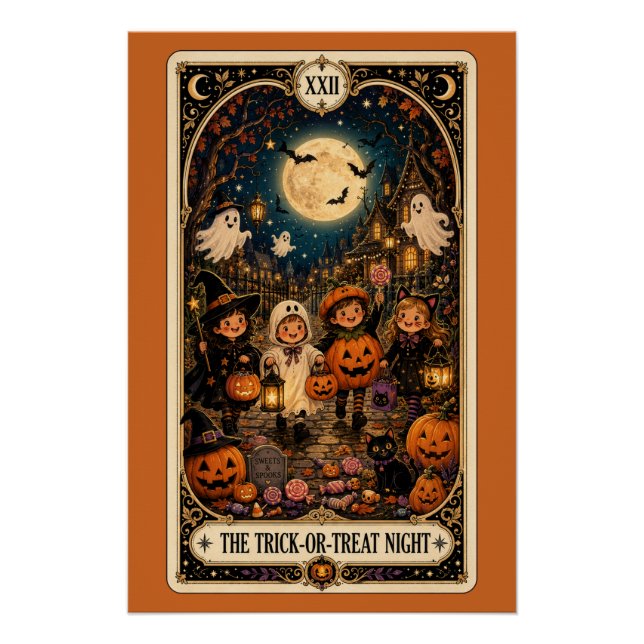 Poster Tarot Épouvantable (Devant)