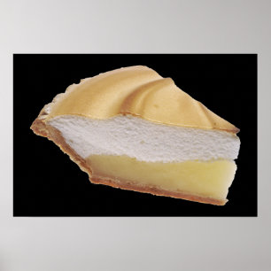 Poster Tarte au citron meringue