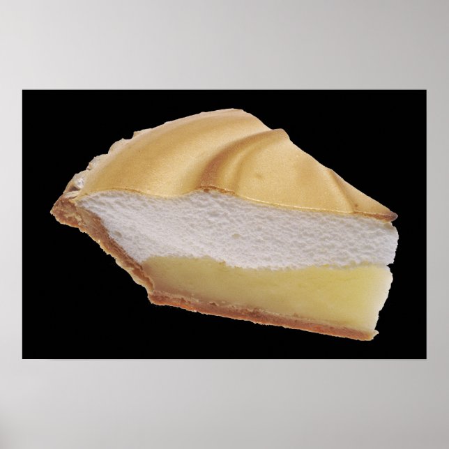 Poster Tarte au citron meringue (Devant)
