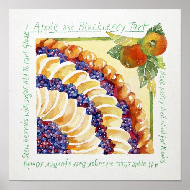 Poster Tarte aux mûres d'Apple 2014 (Devant)
