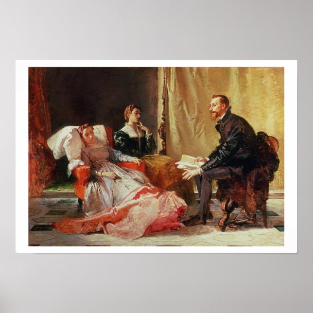 Poster Tasso et Elenora D'Este (Devant)