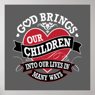 Poster tatouage d'adoption