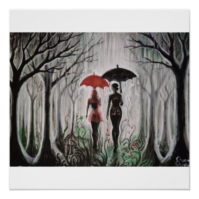 Poster Te souviens-tu de la pluie (Devant)