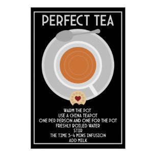 Poster Tea Wall Art