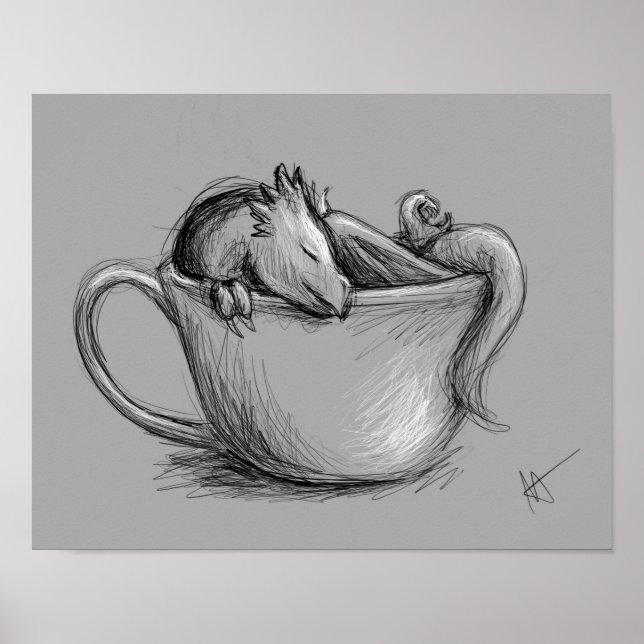 Poster Teacup Dragon (Devant)