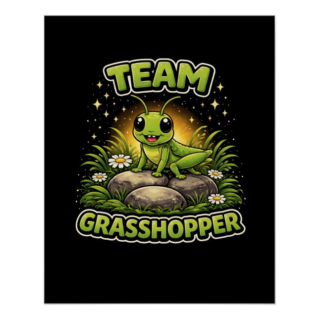 Poster Team Grasshopper (Devant)